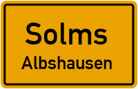 Solmser Straße in 35606 Solms (Albshausen)