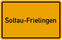 Ortsschild Soltau-Frielingen