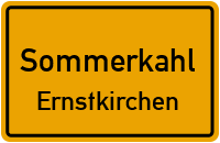 Ernstkirchener Straße in SommerkahlErnstkirchen
