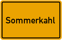 Sommerkahl in Bayern