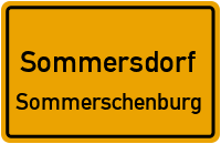 Clara-Zetkin-Straße in SommersdorfSommerschenburg