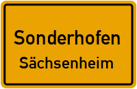 Birkenstraße in SonderhofenSächsenheim