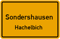 Kirchengler Stadtweg in SondershausenHachelbich