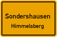 Plan in SondershausenHimmelsberg