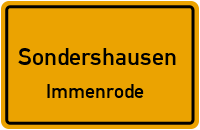 Straußberger Straße in SondershausenImmenrode