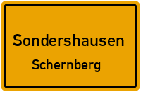 Sondershäuser Straße in 99706 Sondershausen (Schernberg)