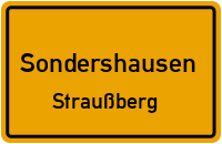 Schernberger Weg in SondershausenStraußberg