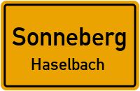 Hüttenstraße in SonnebergHaselbach
