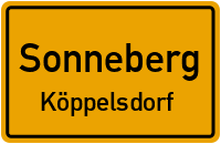 Käthe-Kollwitz-Straße in SonnebergKöppelsdorf