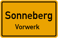 Vorwerker Straße in SonnebergVorwerk