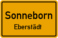 Breite Straße in SonnebornEberstädt