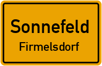 Straßenverzeichnis Sonnefeld Firmelsdorf