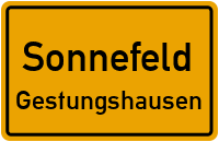 Straßenverzeichnis Sonnefeld Gestungshausen