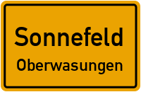Straßenverzeichnis Sonnefeld Oberwasungen