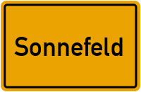 Sonnefeld in Bayern