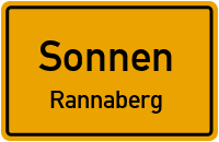 Straßenverzeichnis Sonnen Rannaberg