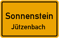 Jützenbacher Straße in SonnensteinJützenbach