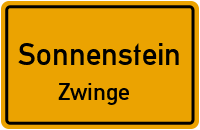 Kirchentreppe in 37345 Sonnenstein (Zwinge)