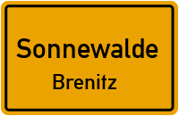 Straßenverzeichnis Sonnewalde Brenitz