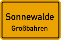 Straßenverzeichnis Sonnewalde Großbahren