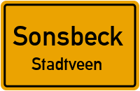 Dresdener Straße in SonsbeckStadtveen