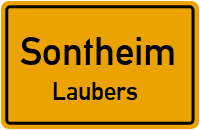 Straßenverzeichnis Sontheim Laubers