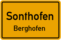 Wirtschaftsweg Schwarzer Hag in SonthofenBerghofen