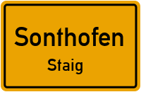 Waltener Straße in SonthofenStaig