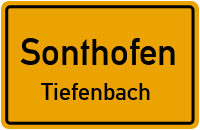 Tiefenbacher Straße in SonthofenTiefenbach
