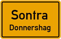 Röstweg in SontraDonnershag