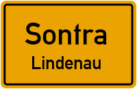 Straßen in Sontra Lindenau