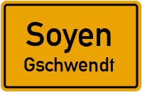 Straßenverzeichnis Soyen Gschwendt