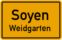 Heckenstraße in SoyenWeidgarten