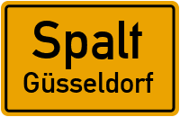 Straßen in Spalt Güsseldorf
