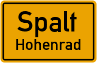 Straßen in Spalt Hohenrad