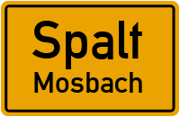 Straßen in Spalt Mosbach