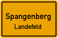 Metzebacher Straße in SpangenbergLandefeld