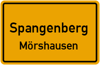 Straßenverzeichnis Spangenberg Mörshausen
