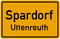 Sudetenstraße in SpardorfUttenreuth