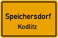Straßen in Speichersdorf Kodlitz