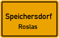 Straßen in Speichersdorf Roslas
