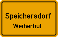 Straßen in Speichersdorf Weiherhut