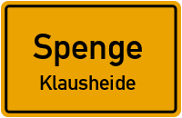 Oststraße in SpengeKlausheide