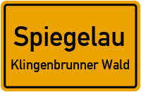 Ofenauweg in SpiegelauKlingenbrunner Wald