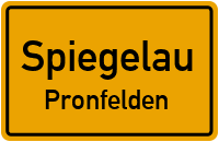 Dr.-Geiger-Straße in SpiegelauPronfelden