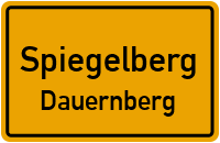 Falkenstraße in SpiegelbergDauernberg