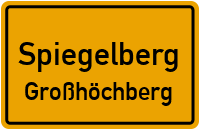 Kohlschlagweg in SpiegelbergGroßhöchberg