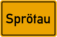 Sprötau in Thüringen