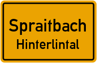 Eigenhofweg in SpraitbachHinterlintal