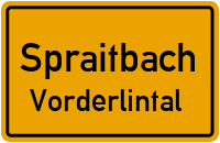 Mörikestraße in SpraitbachVorderlintal